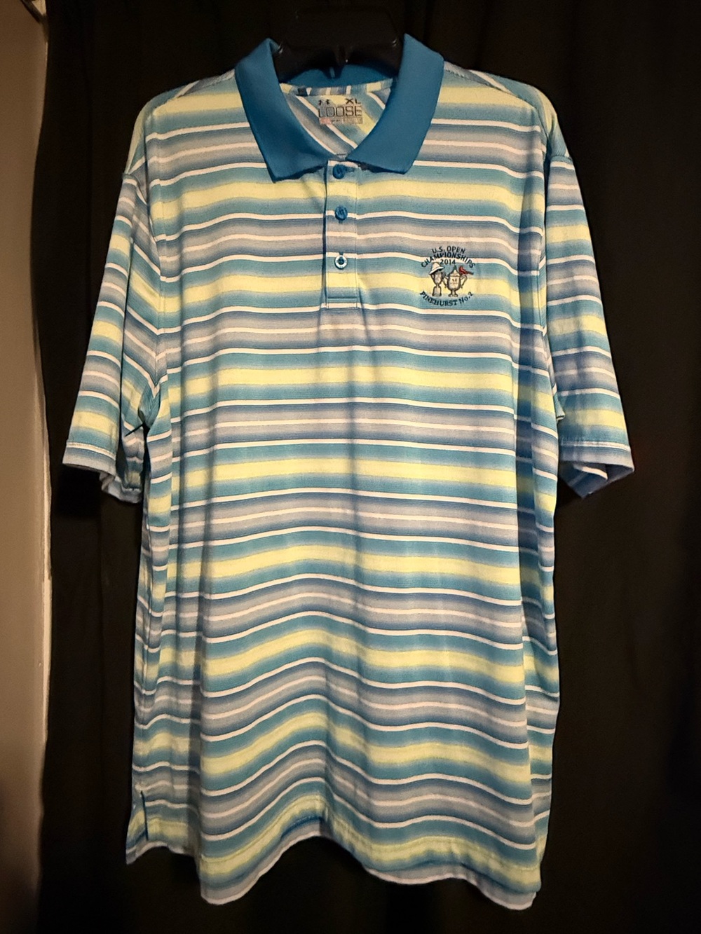 Under Armour Mens 2014 US Open Polo
Pinehurst N.C.